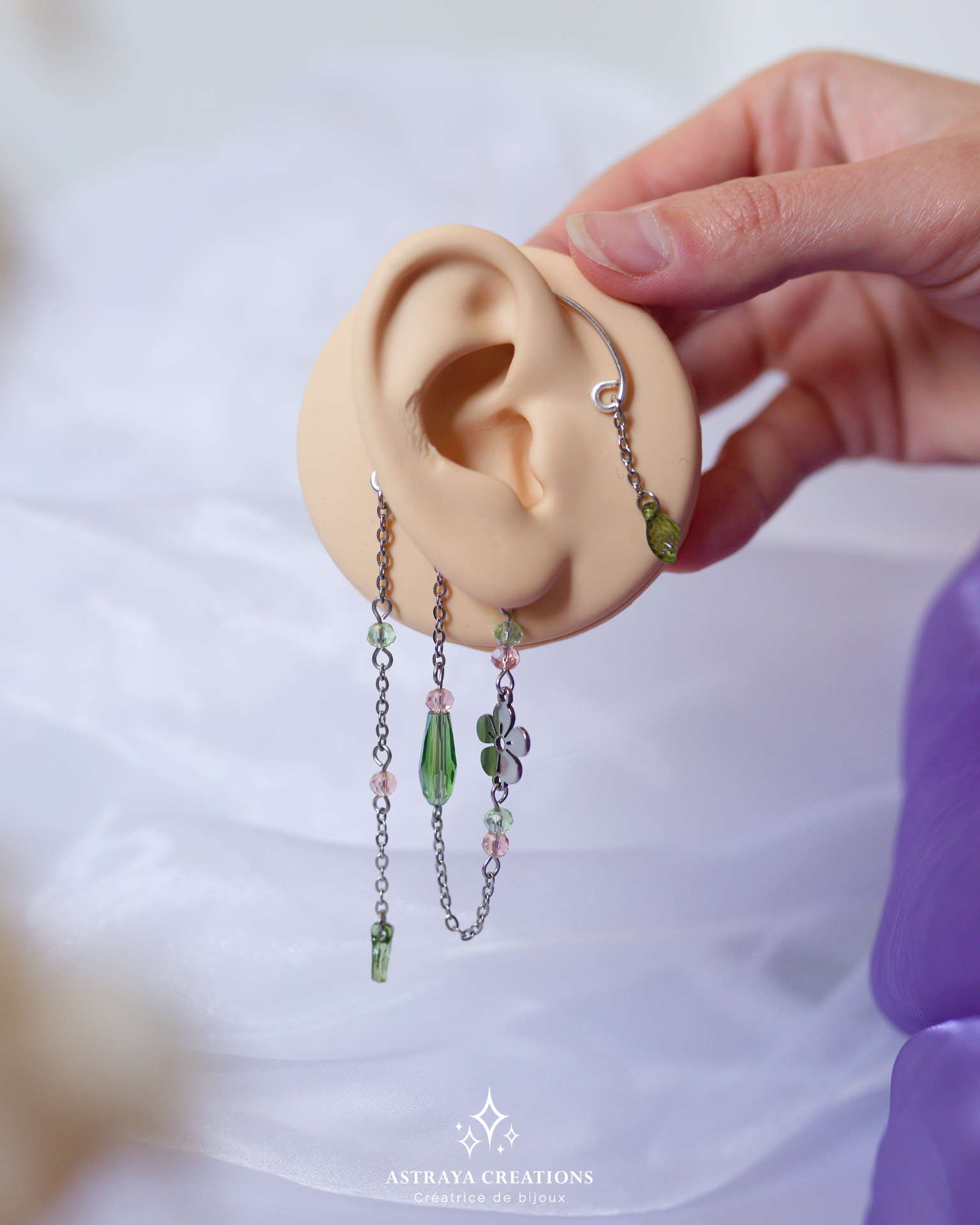 manchette d'oreille flora manchette d'oreille flora