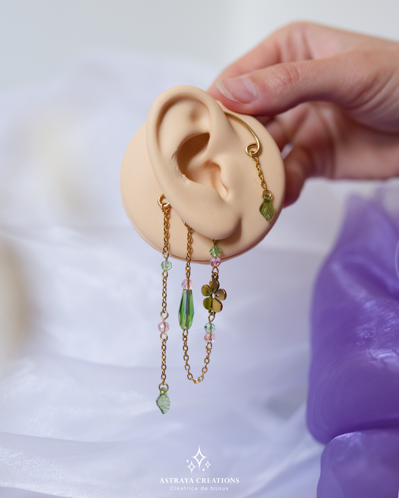 manchette d'oreille flora manchette d'oreille flora