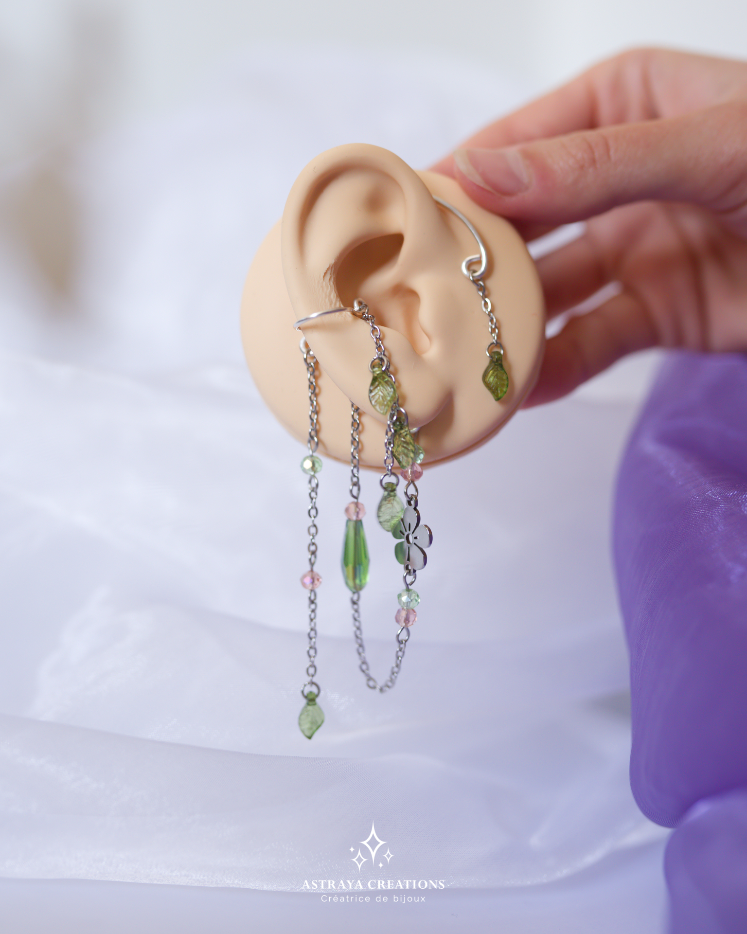 manchette d'oreille flora manchette d'oreille flora